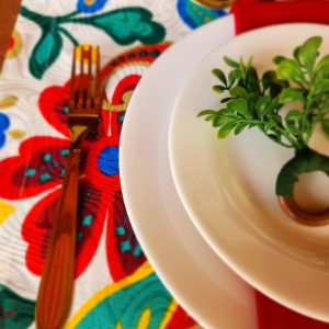 Jogo Americano Floral 4 peças